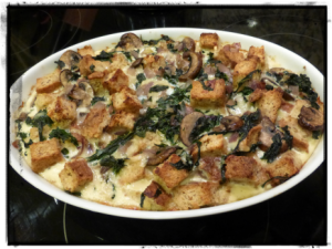 Savory Bread Pudding